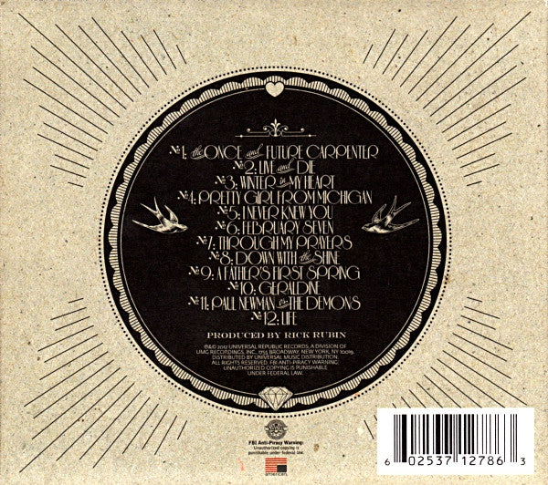 The Avett Brothers : The Carpenter (CD, Album)