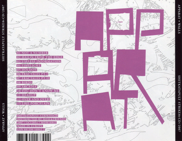 Apparat : Walls (CD, Album)