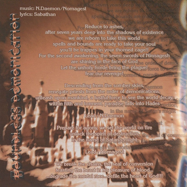 Enthroned : Carnage In Worlds Beyond (CD, Album)