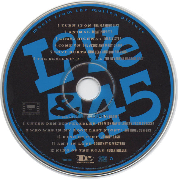 Various : Music From The Motion Picture Love & A .45 (CD, Album)