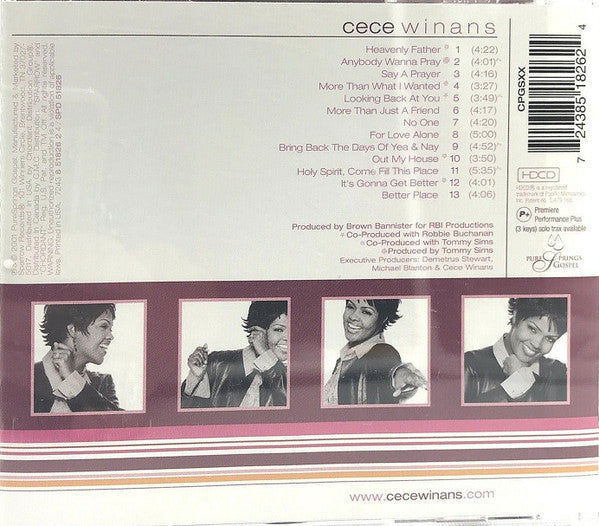 CeCe Winans : CeCe Winans (HDCD, Album, RE)