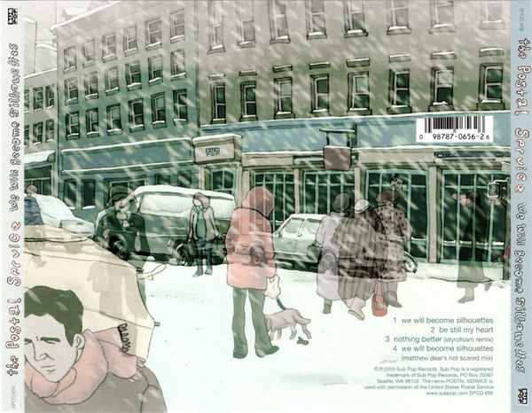 The Postal Service : We Will Become Silhouettes (CD, Single)