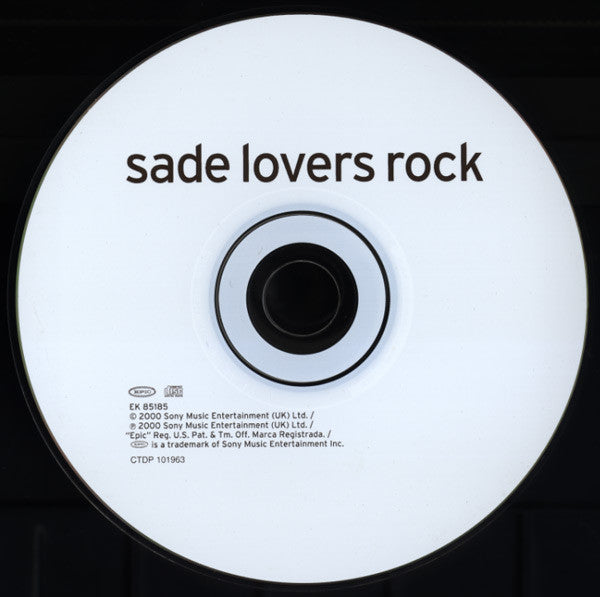 Sade : Lovers Rock (CD, Album, Club)
