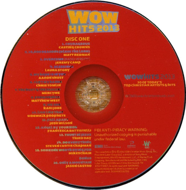 Various : WOW Hits 2013 (2xCD, Comp)