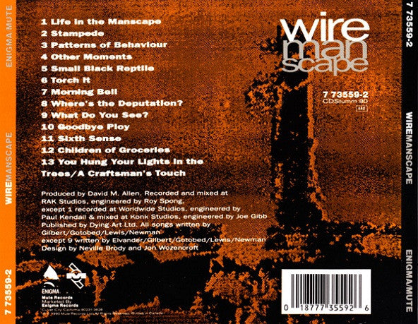 Wire : Manscape (CD, Album)