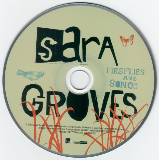 Sara Groves : Fireflies And Songs (CD, Album)