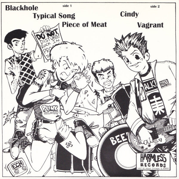 The Letterbombs : The Letterbombs (7", Cle)