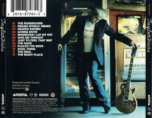 Taylor Hicks : Taylor Hicks (CD, Album)