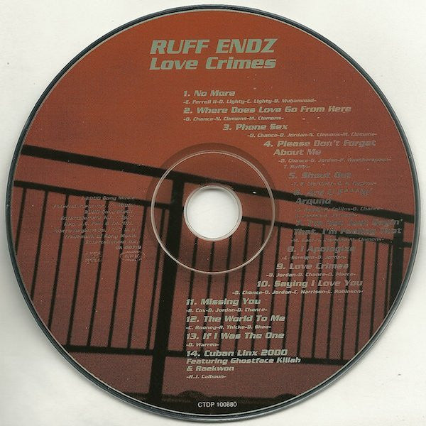 Ruff Endz : Love Crimes (CD, Album)
