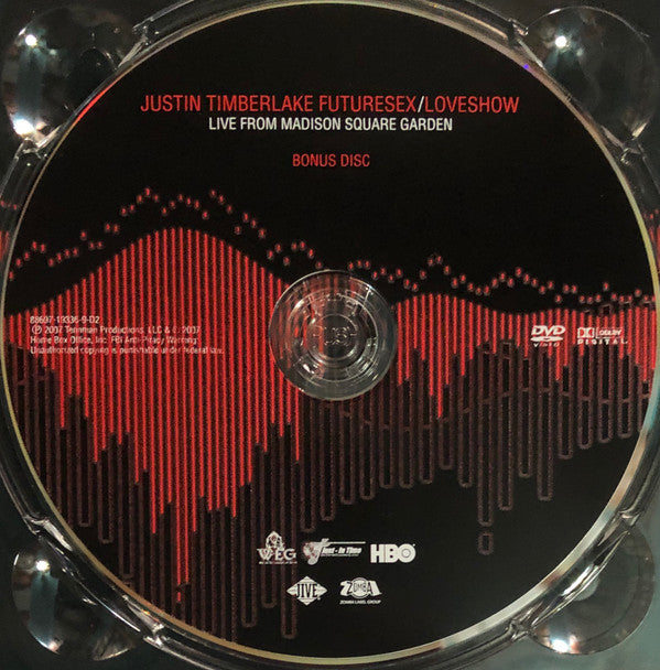 Justin Timberlake : Futuresex/Loveshow (Live From Madison Square Garden) (2xDVD, Multichannel, NTSC)