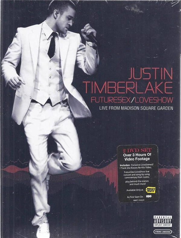 Justin Timberlake : Futuresex/Loveshow (Live From Madison Square Garden) (2xDVD, Multichannel, NTSC)