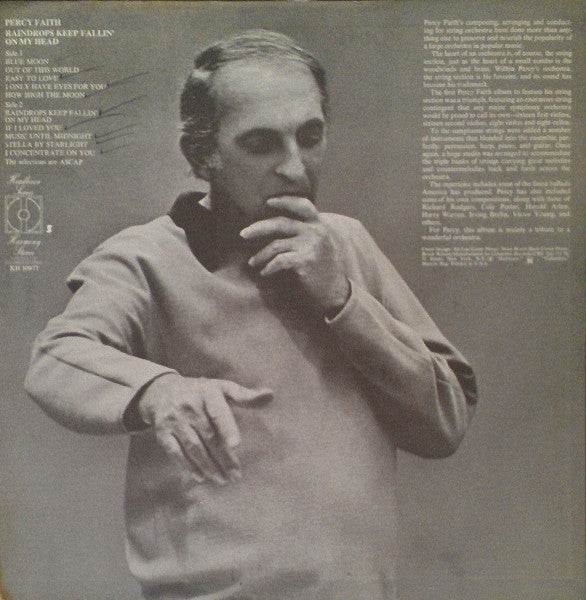 Percy Faith - Raindrops Keep Fallin' On My Head (LP) (G+) - Endless Media