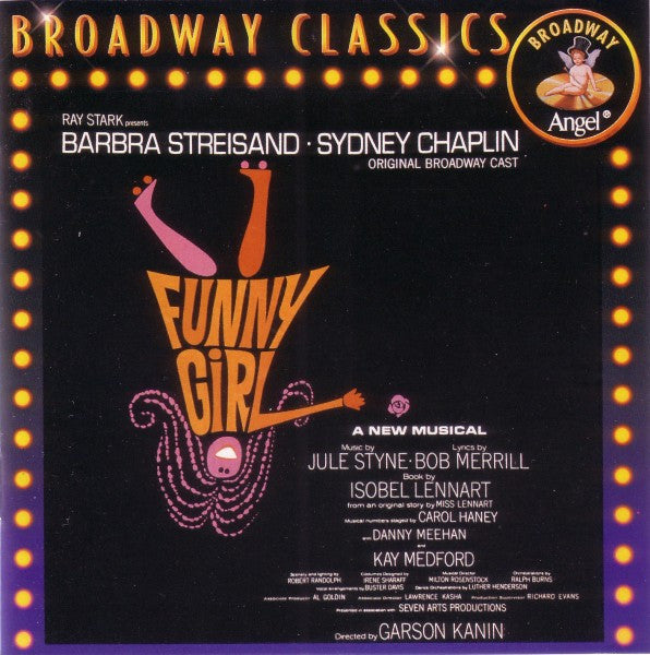 Barbra Streisand, Sydney Chaplin : Funny Girl (Original Broadway Cast Recording) (CD, Album, RE, RM)