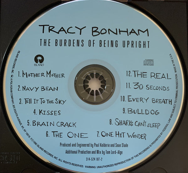 Tracy Bonham : The Burdens Of Being Upright (CD, Album)