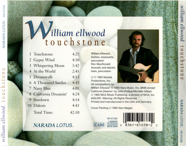 William Ellwood : Touchstone (CD, Album)