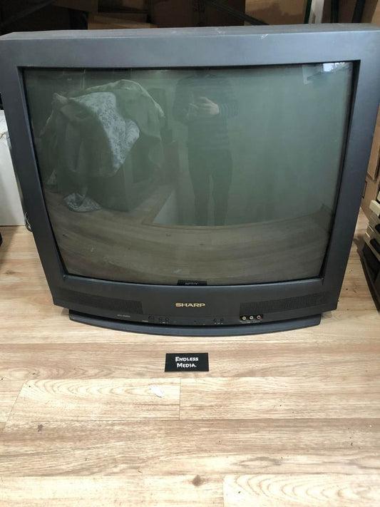 Sharp 27K-S100 27" Retro Gaming CRT TV Composite