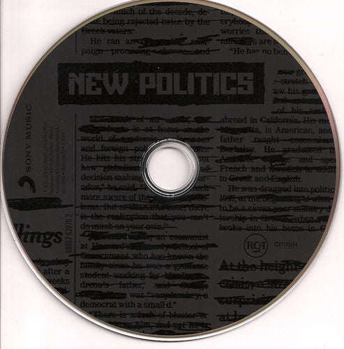 New Politics : New Politics (CD, Album)