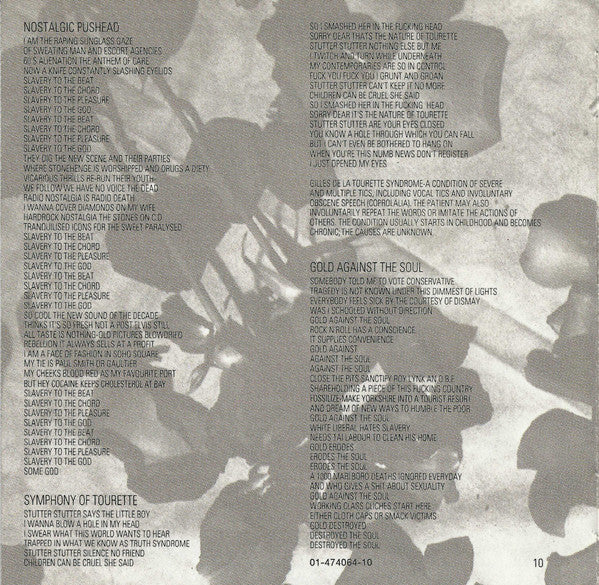 Manic Street Preachers : Gold Against The Soul (CD, Album, RE)