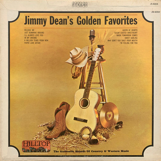 Jimmy Dean : Jimmy Dean's Golden Favorites (LP, Album)