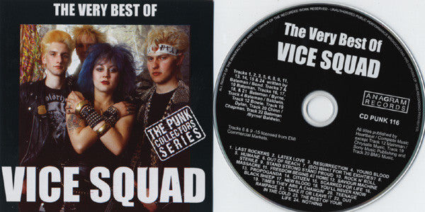 Vice Squad : The Very Best Of... Vice Squad (CD, Comp)