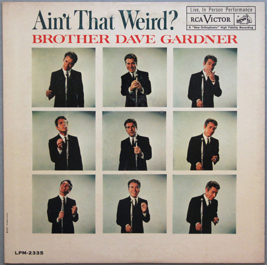 Brother Dave Gardner : Ain't That Weird (LP, Album, Mono, Roc)