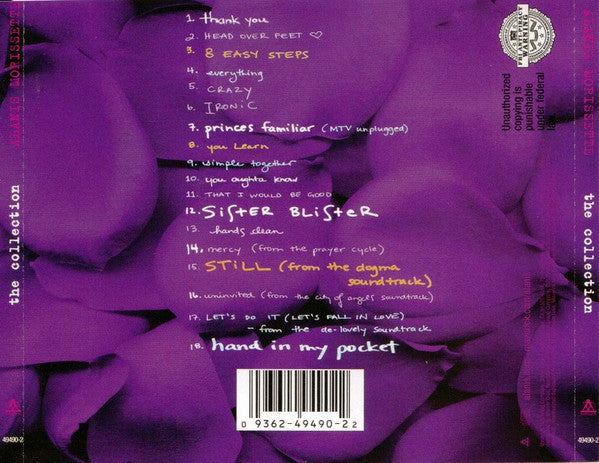 Alanis Morissette : The Collection (CD, Album, Comp)