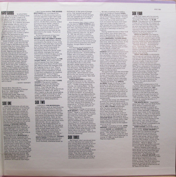 Various : Hard Goods (2xLP, Comp, RE)