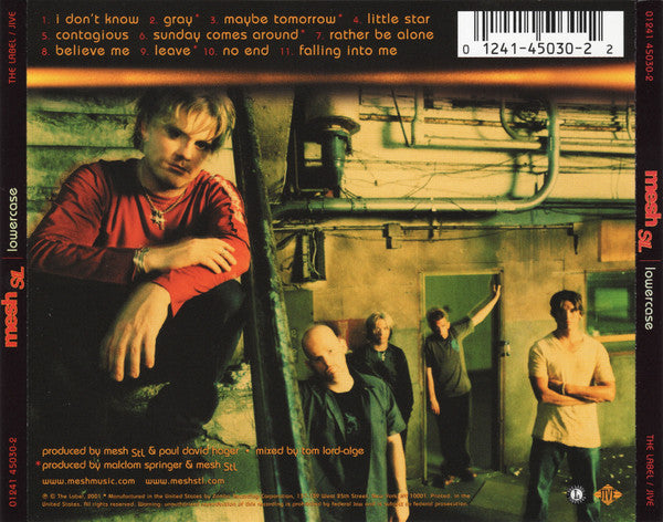 Mesh StL : Lowercase (CD, Album, RE)