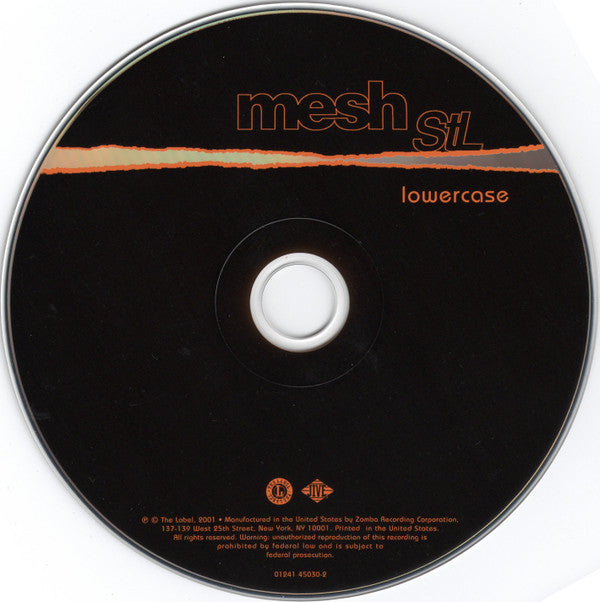 Mesh StL : Lowercase (CD, Album, RE)