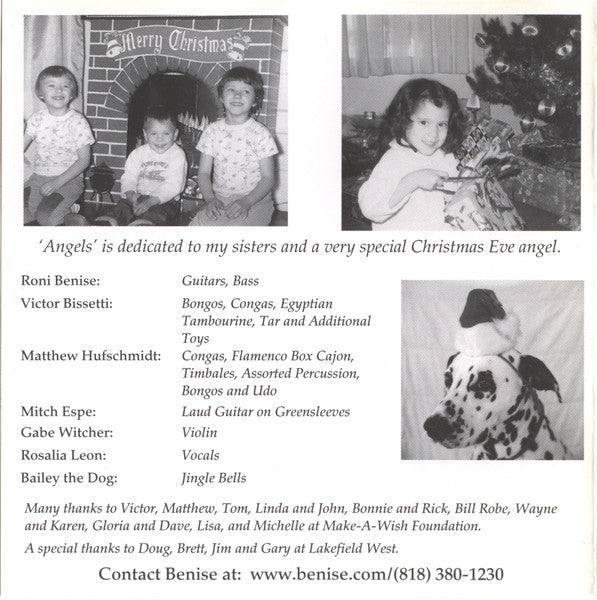 Benise : Angels. The Holiday Album (CD)