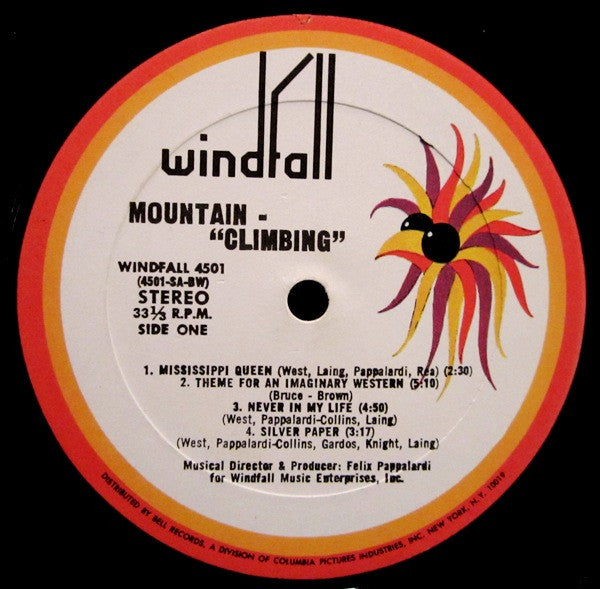 Mountain : Climbing! (LP, Album, Bes)