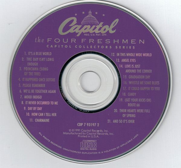 The Four Freshmen : Capitol Collectors Series (CD, Comp)