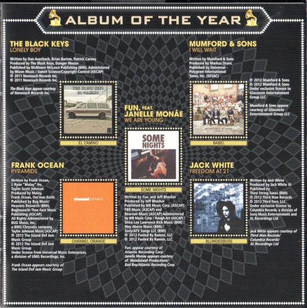 Various : 2013 Grammy Nominees (CD, Comp)