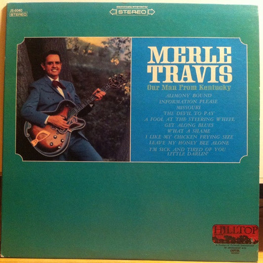 Merle Travis - Our Man From Kentucky (LP) (G+) - Endless Media