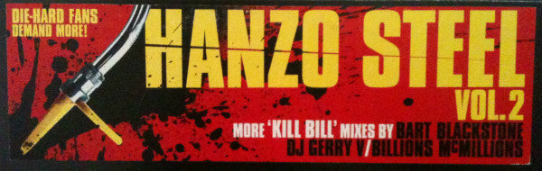 Blackstone And Atari : Hanzo Steel Vol. 2 (12", Unofficial)