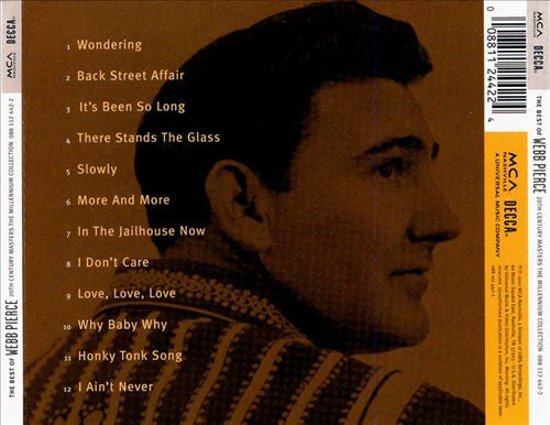 Webb Pierce : The Best Of Webb Pierce (CD, Comp)