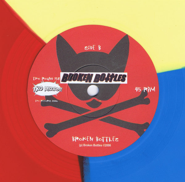 Broken Bottles : Suburban Dreams (7", Single, Blu)