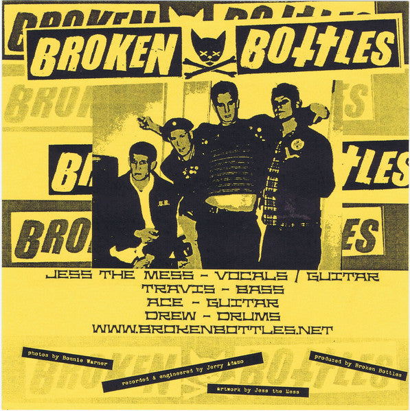 Broken Bottles : Suburban Dreams (7", Single, Blu)
