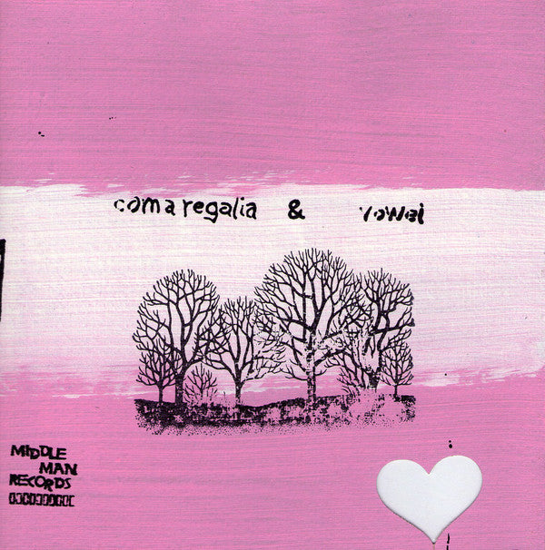 Coma Regalia / Vowel - Coma Regalia / Vowel (7") (VG+) - Endless Media