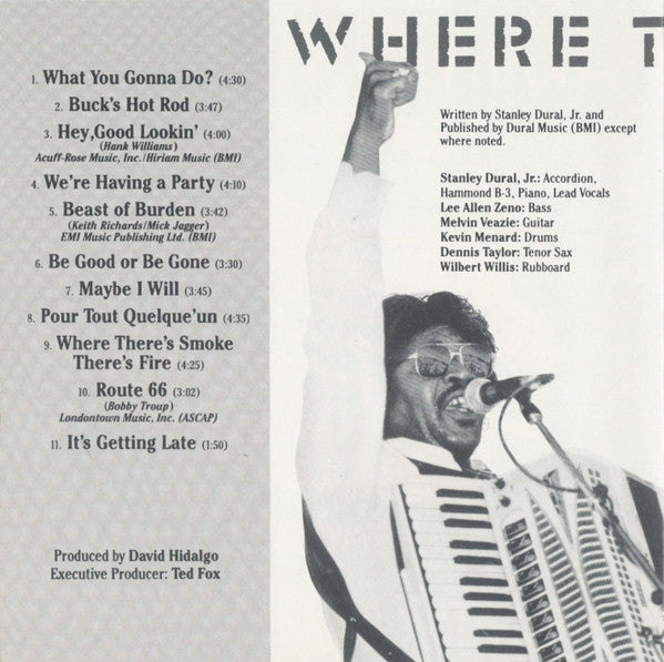 Buckwheat Zydeco : Where There's Smoke There's Fire (CD, Album)