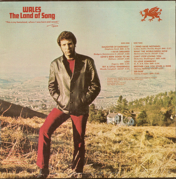 Tom Jones - I (Who Have Nothing) (LP) (VG) - Endless Media