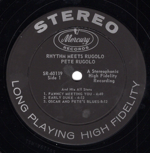 Pete Rugolo And His All Stars : Rhythm Meets Rugolo  (LP)