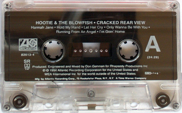 Hootie & The Blowfish : Cracked Rear View (Cass, Album)