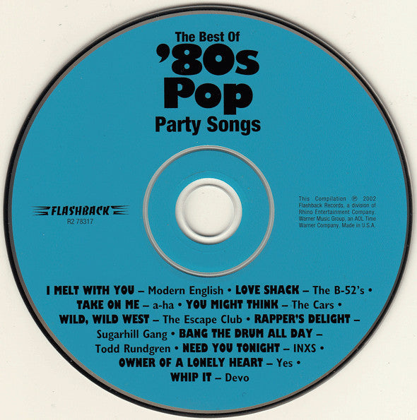 Various : The Best Of '80s Pop: Party Songs (CD, Comp)