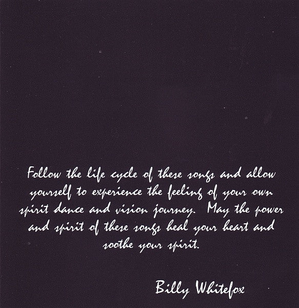 Billy Whitefox : Sacred Journey: Native American Flute And Drums (CD, Album)