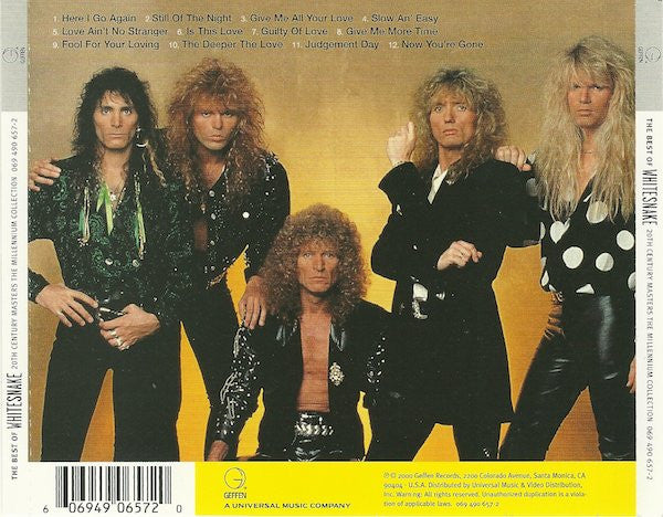 Whitesnake : The Best Of Whitesnake (CD, Comp, RE, RM)