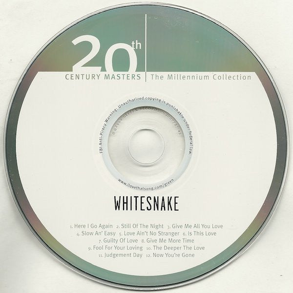 Whitesnake : The Best Of Whitesnake (CD, Comp, RE, RM)