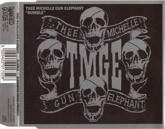 Thee Michelle Gun Elephant : Rumble (CD, Single)