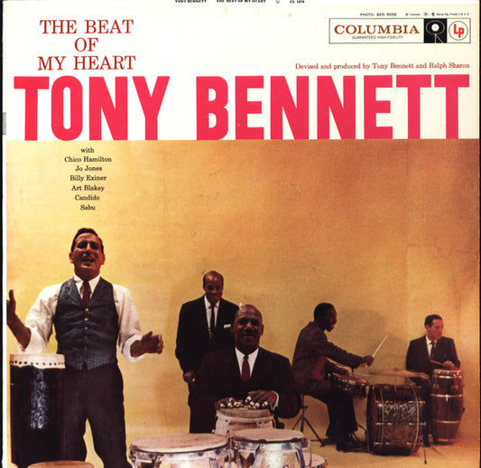 Tony Bennett : The Beat Of My Heart (LP, Album, Mono)