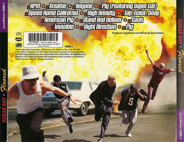 Sugar Ray (2) : Floored (CD, Album, Club)